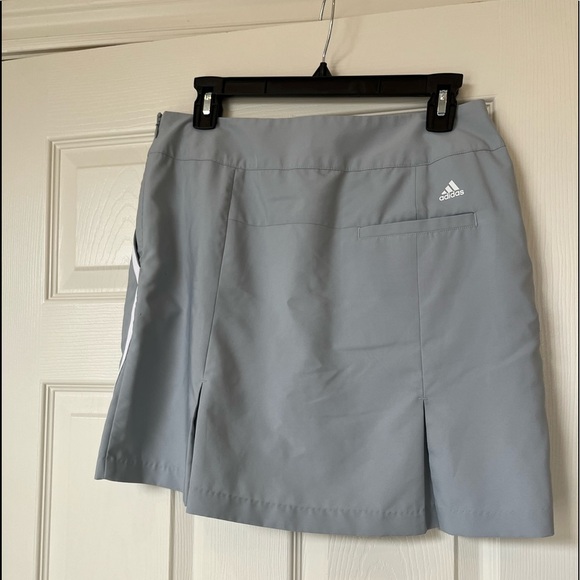 Adidas Women’s Active Climacool Light Gray Golf Skort Mini Skirt. Size 6 - Picture 2 of 10